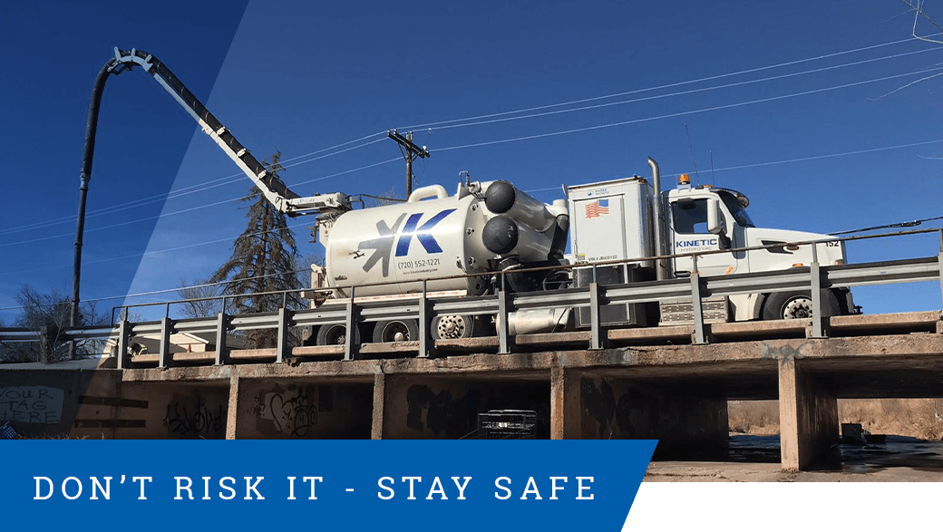 Kinetic Hydrovac truck performing excavation