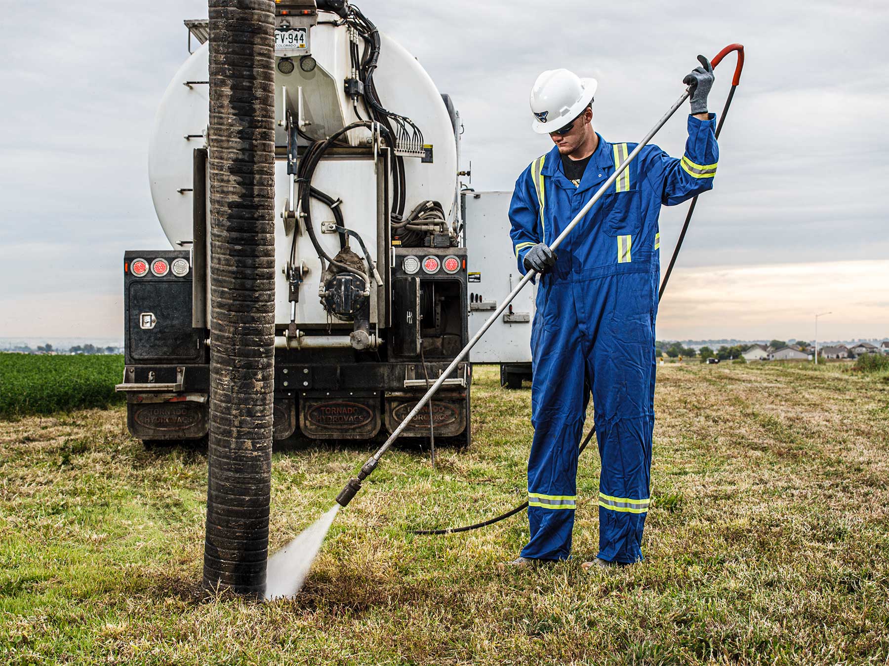 Hydro excavation